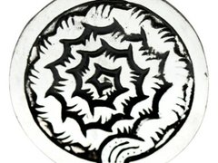 Pandantiv placat argint zodiac celtic Keyne 2 - 24 Oct